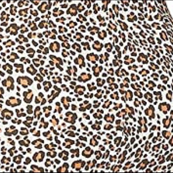NWT BeBe Leopard Safari Print Cami Mini Dress - Picture 4 of 7